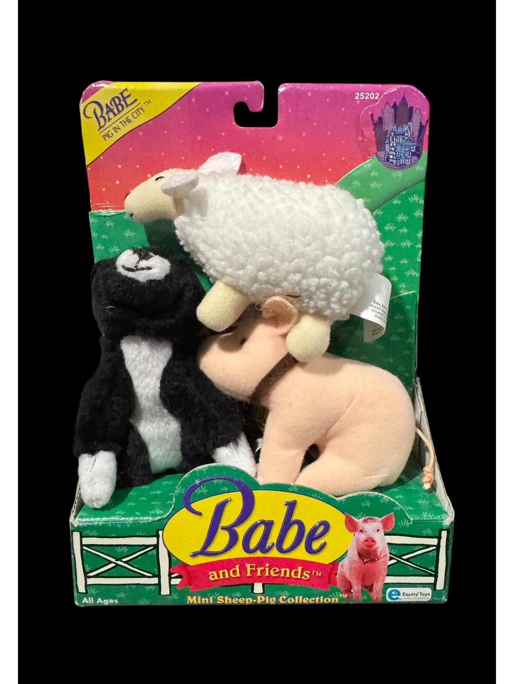 1998  Babe Pig in the City Babe and Friends Mini Sheep-Pig Collection